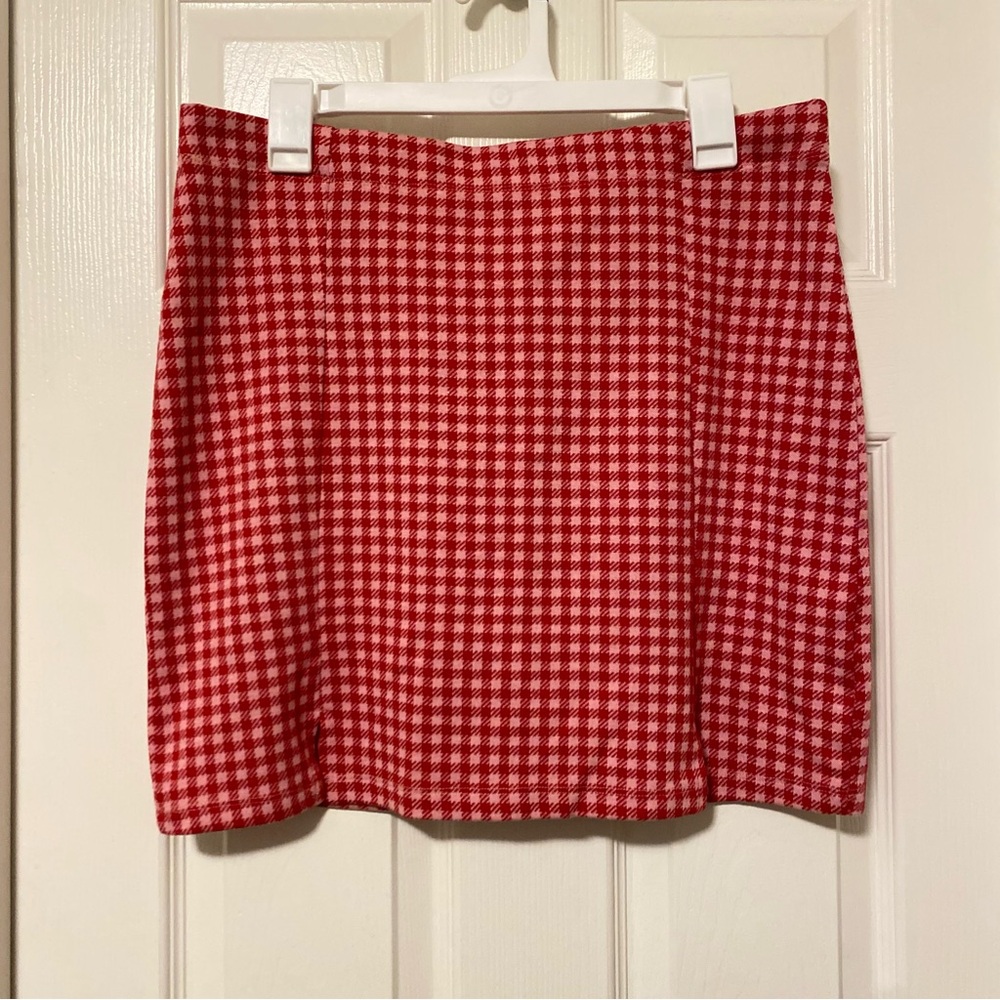 SOLD 
Primary Gingham Skirt